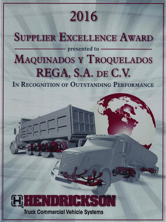 supplier excellence award 2016